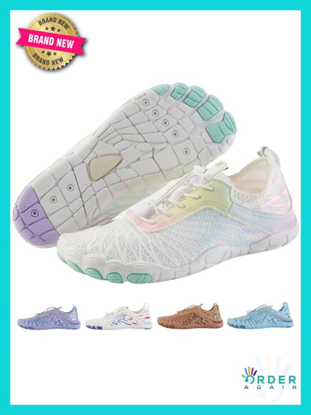 Barefoot Shoes Wide Toe Box Non-Slip Lightweight Walking Shoes
